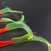 4" Curly Lures Tail Sandeel Orange/Yellow colour 4" Curly Lures Tail Sandeel Orange/Yellow colour